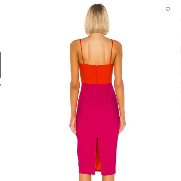 NWOT Lovers and Friends Baxter Midi Dress in Multi size small - Picture 3 of 7